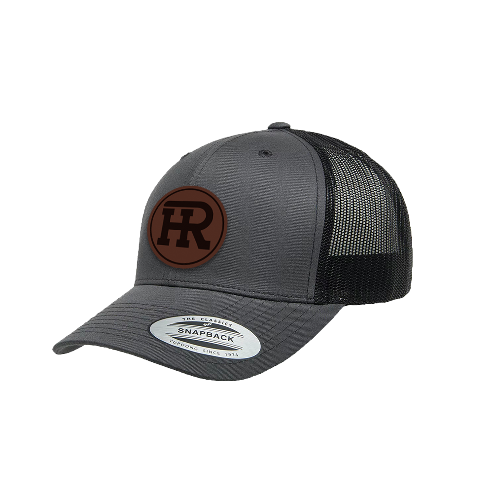 
  
  HR Hat - Leather (Yupoong 6606)
  
